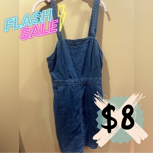 Universal Thread Dresses & Skirts - $8 FLASH SALE Denim Sleeveless Dress!
